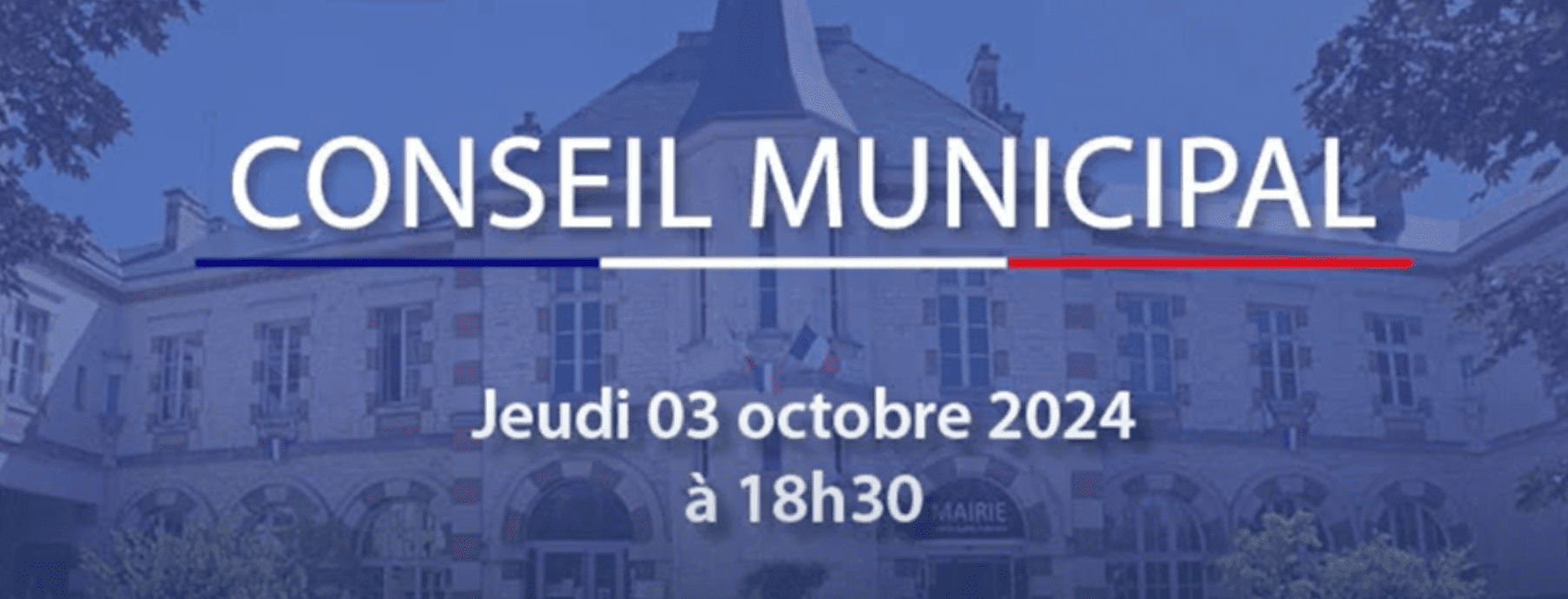 Conseil Municipal du 03 octobre 2024