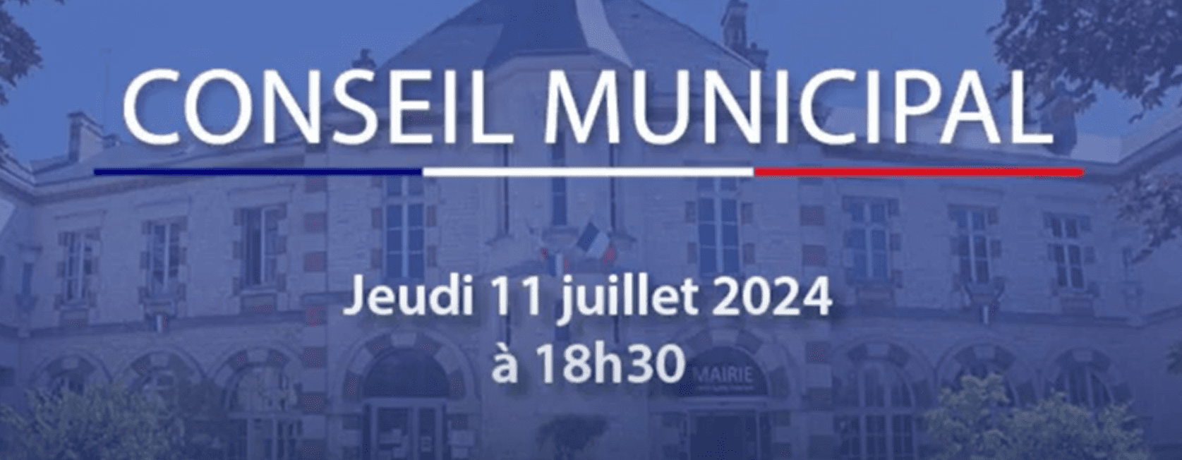 Conseil Municipal du 11 juillet 2024