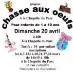 chasse aux oeufs 2025