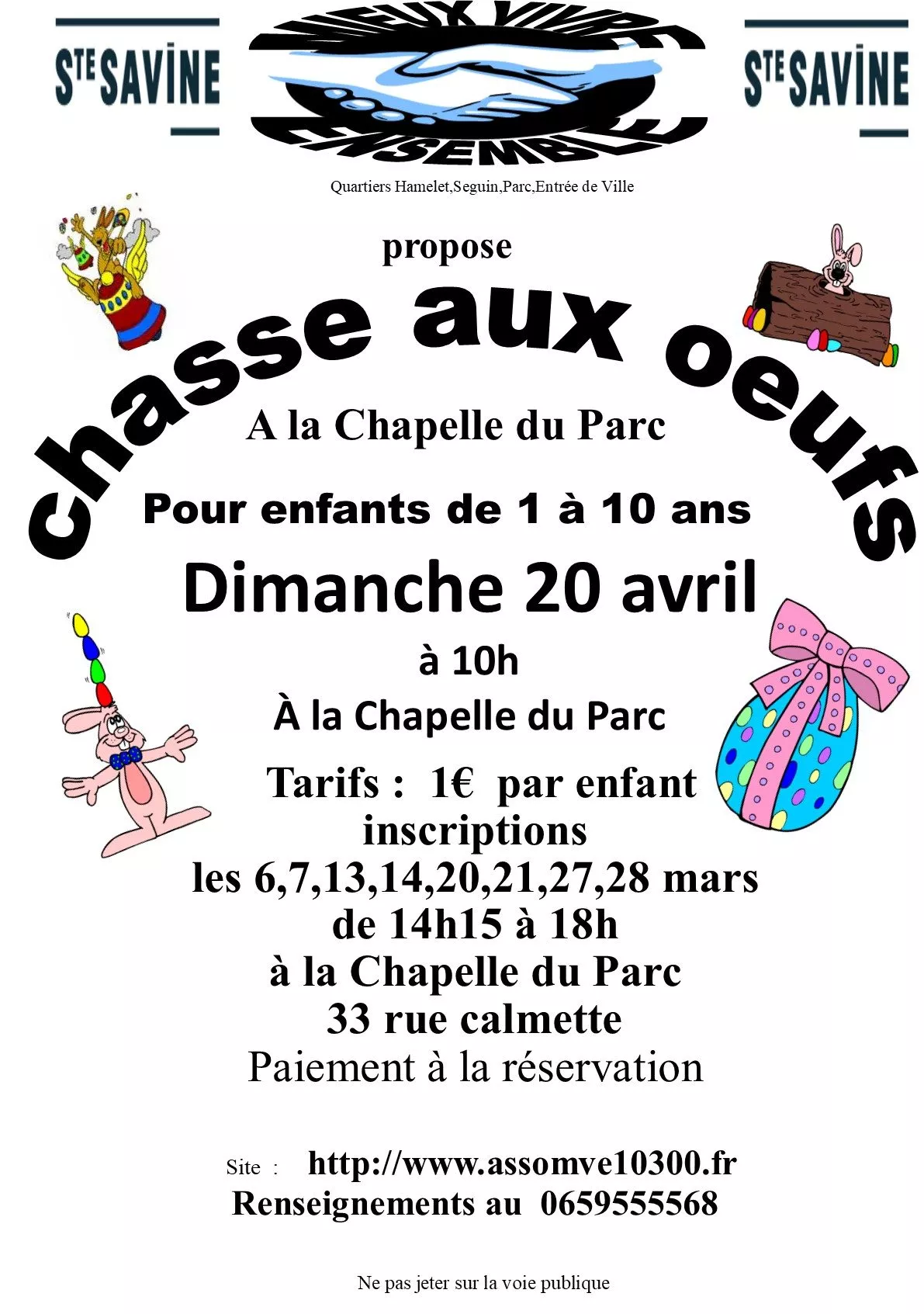 chasse aux oeufs 2025