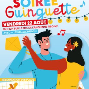 affiche soirée guinguette plan de travail 1