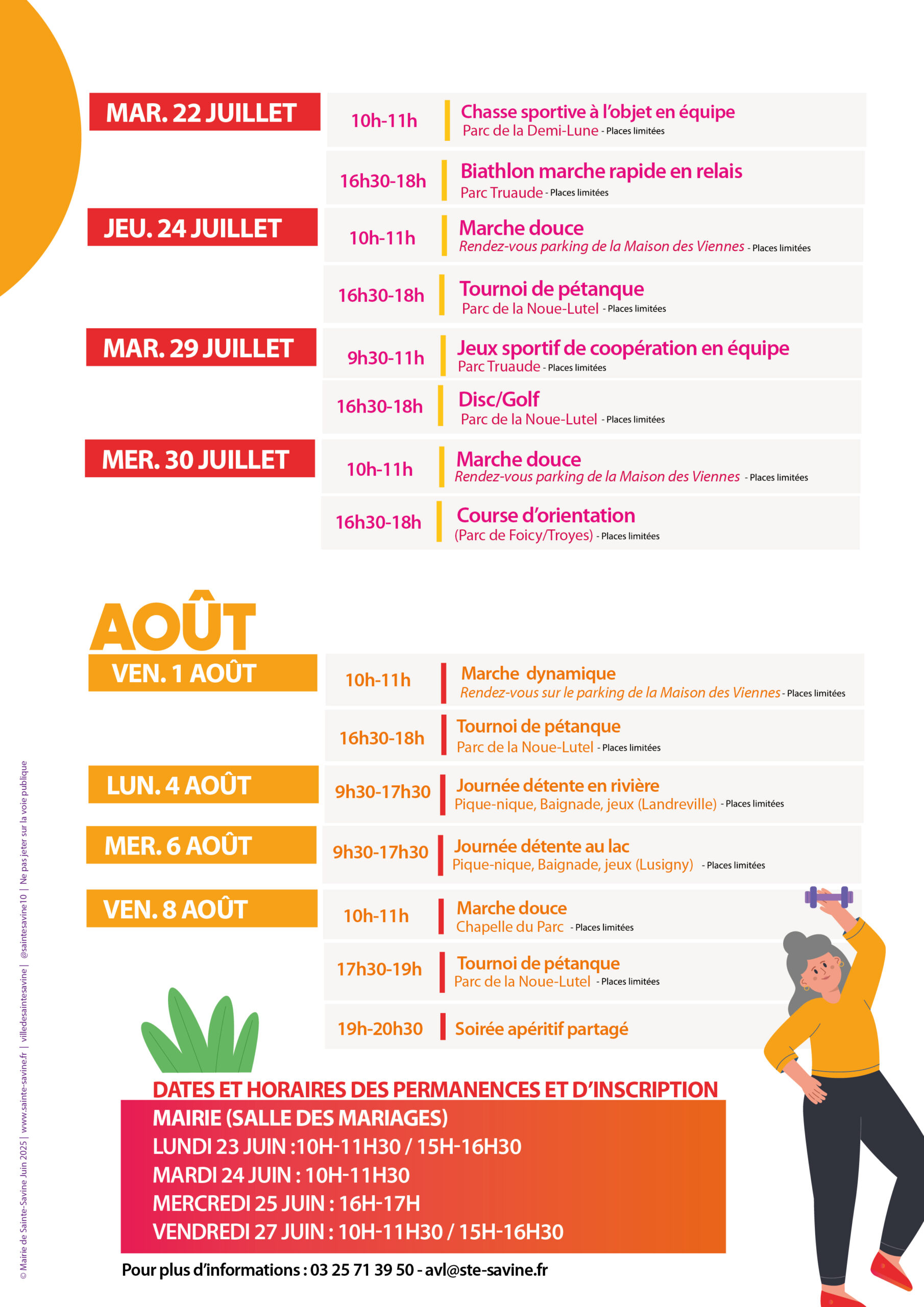 programme de l'été 02