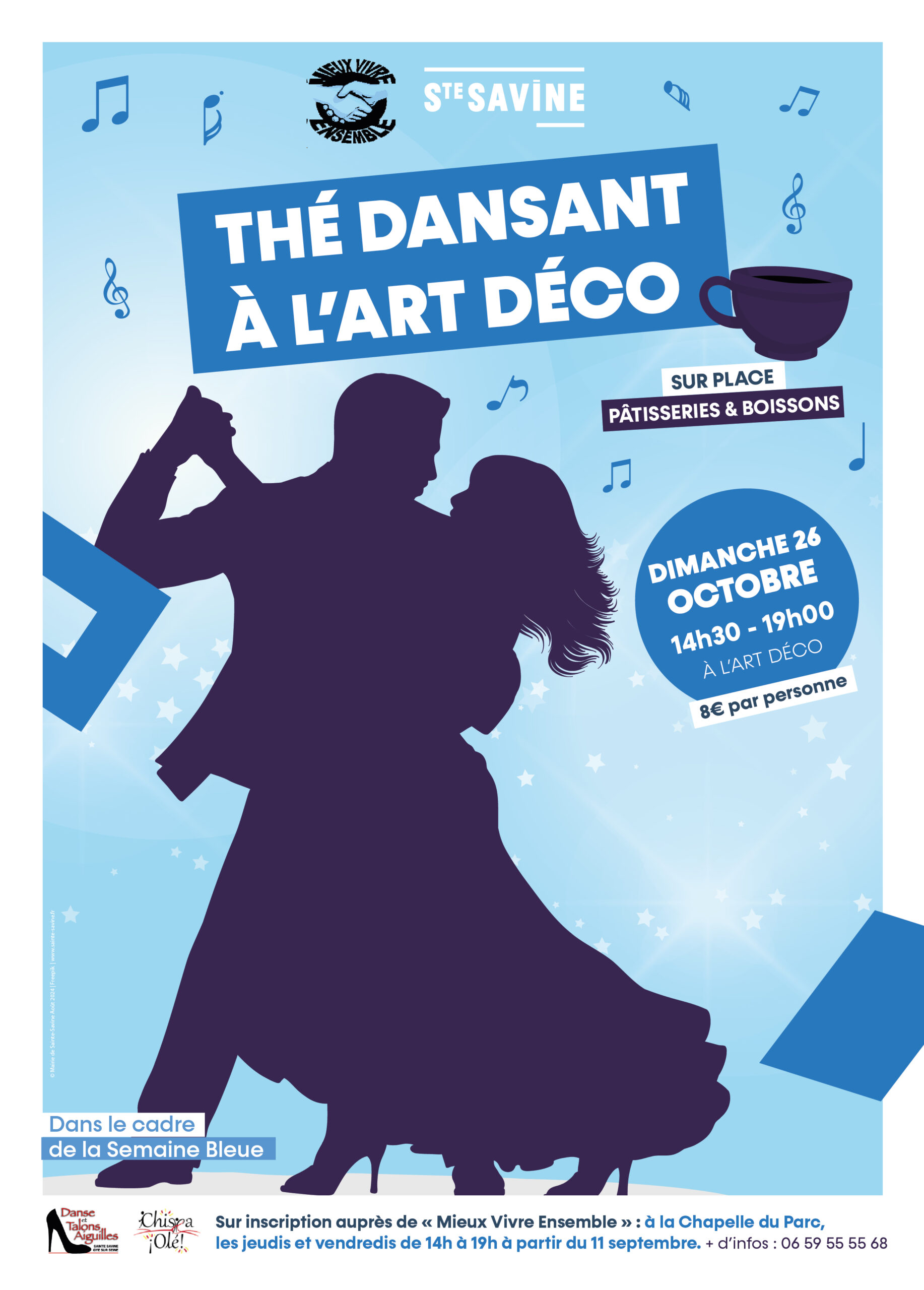thé dansant semaine bleue