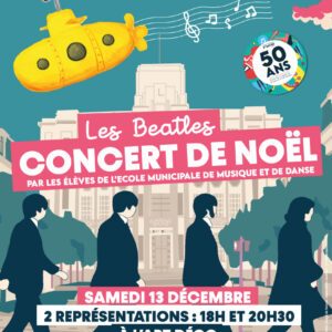 affiche vectoriel de l'art déco beatles