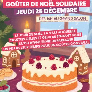 flyer gouter de noël