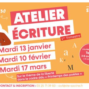 visuel dates écriture