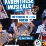 affiche parenthèse musicale opus 31