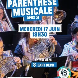 affiche parenthèse musicale opus 31