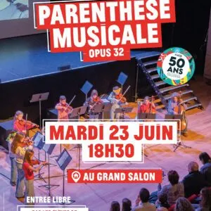 affiche parenthèse musicale opus 32