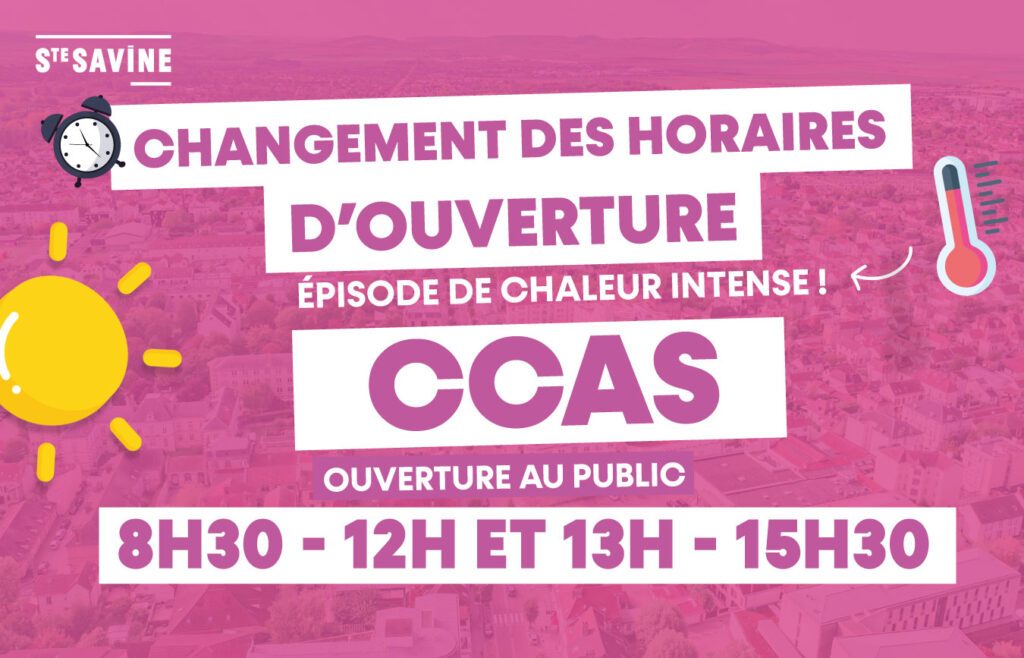 changement horaire ccas