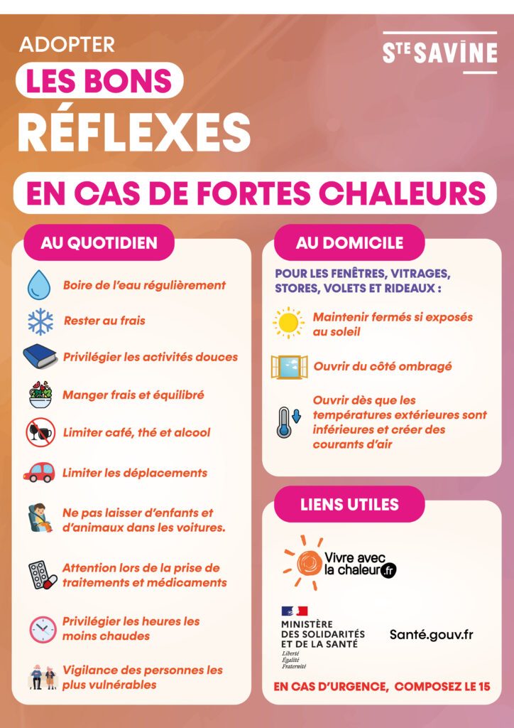 fiche reflexe fortes chaleurs