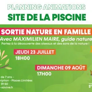 sortie nature 2026